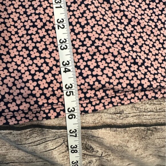 Boden Chic Pink and Black Floral Jersey Dress With Pockets Size 10 Petite - Picture 7 of 11